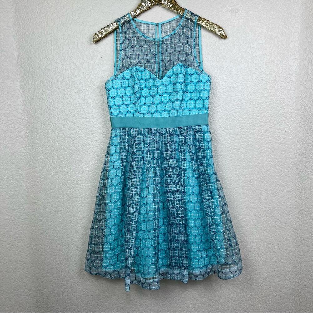 Anthropologie • Moulinette Soeurs Turquoise Chasia Dress